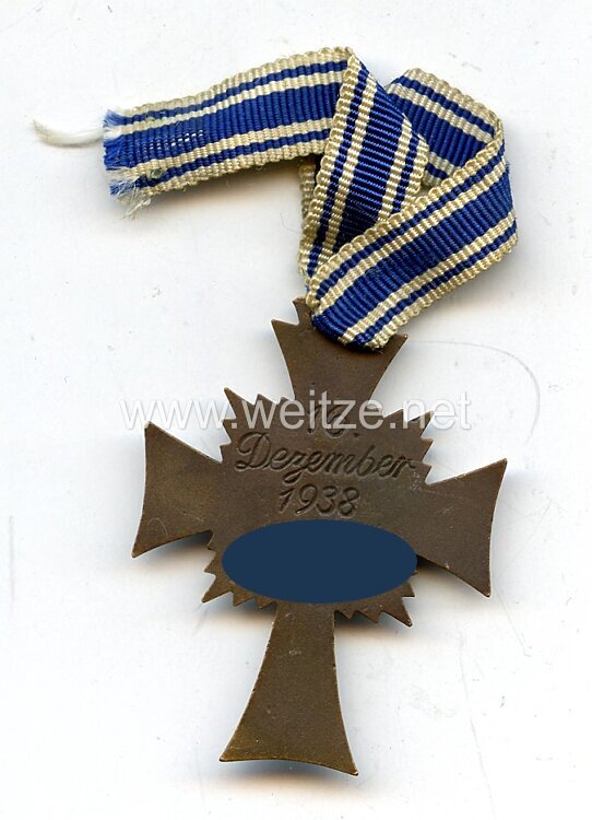 Ehrenkreuz der Deutschen Mutter in Bronze Bild 2